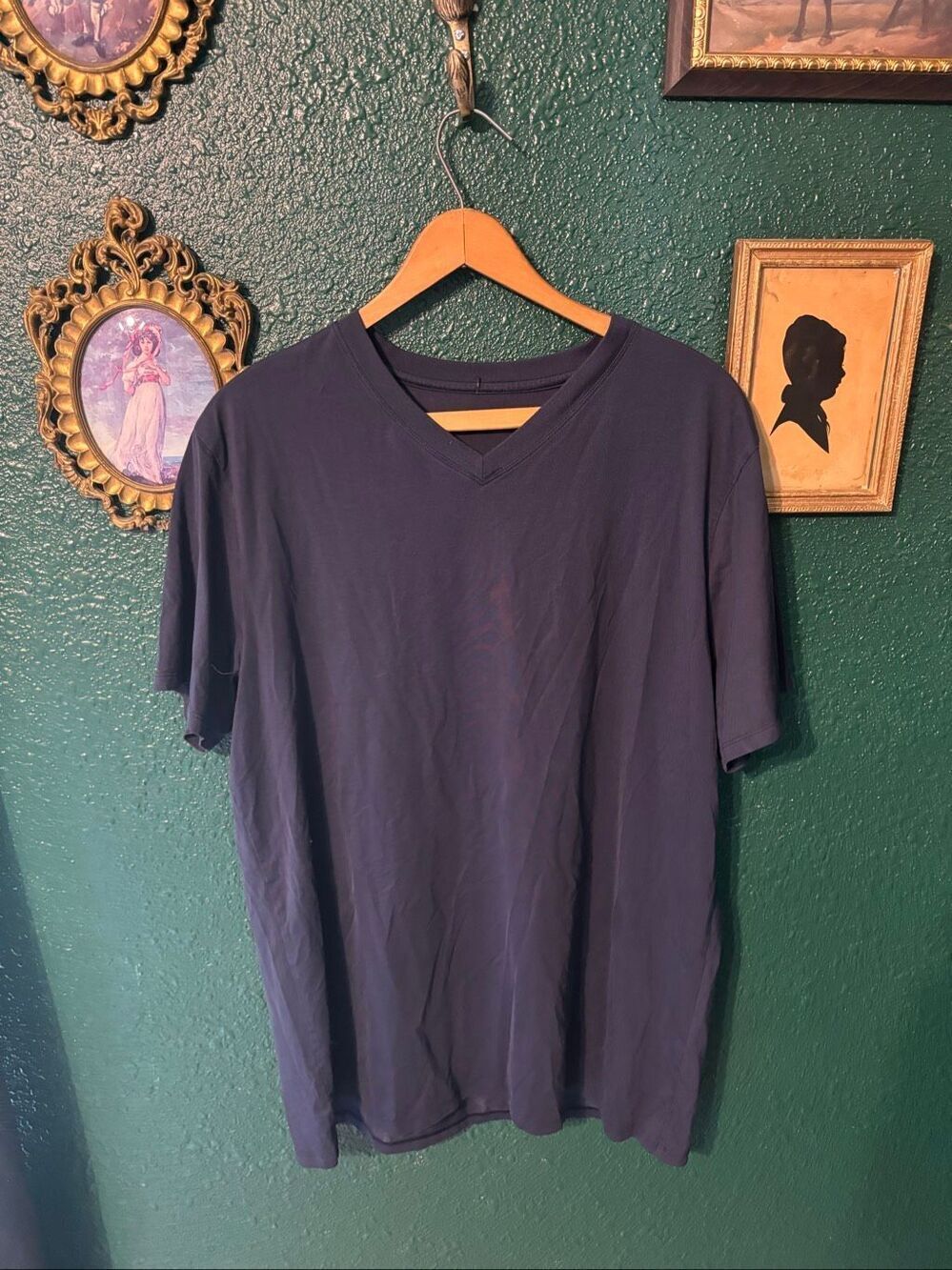 Mens Lululemon Blue Short Sleeve Size XL Shirt